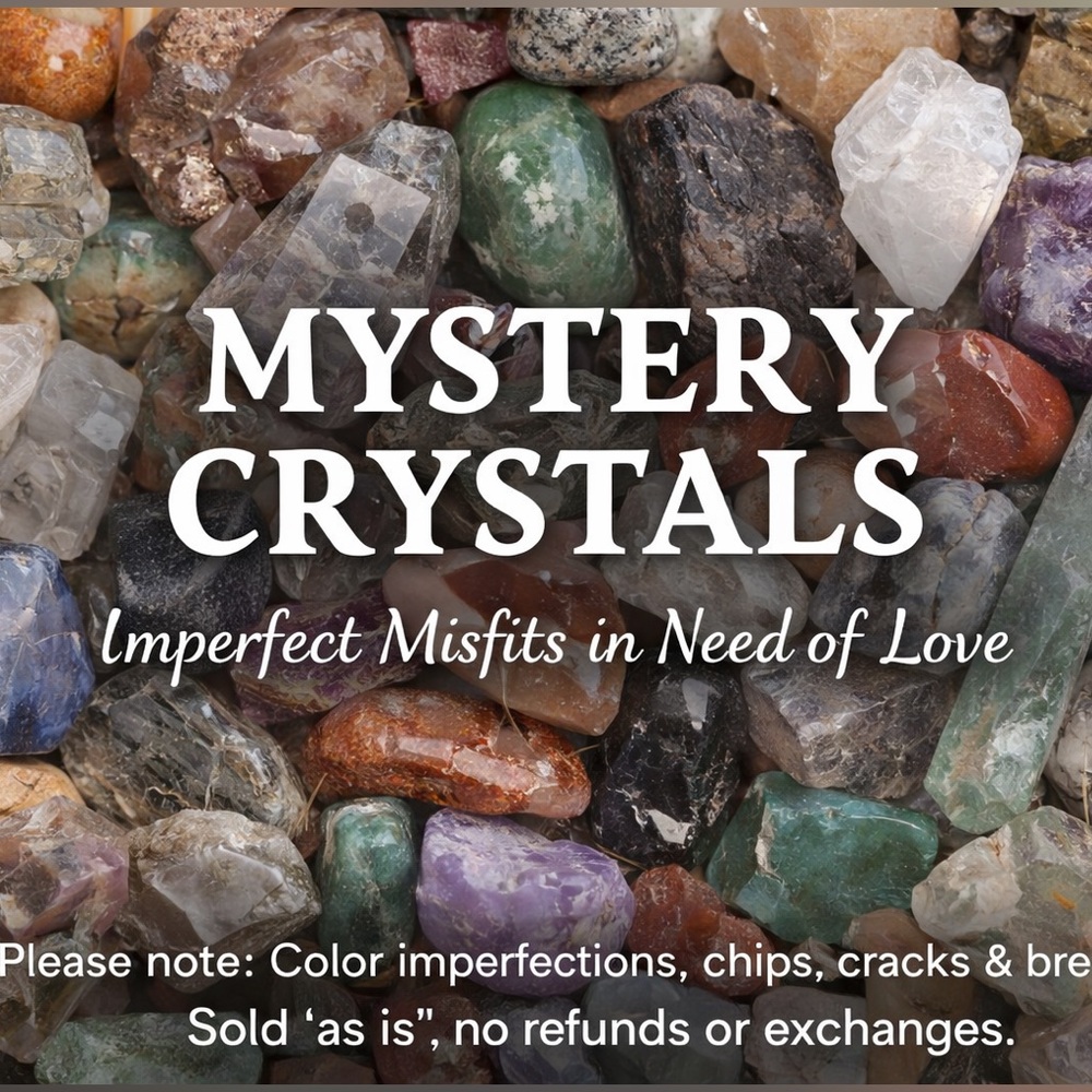 ✨ Mystery Crystals – Misfits That Still Need Love ✨